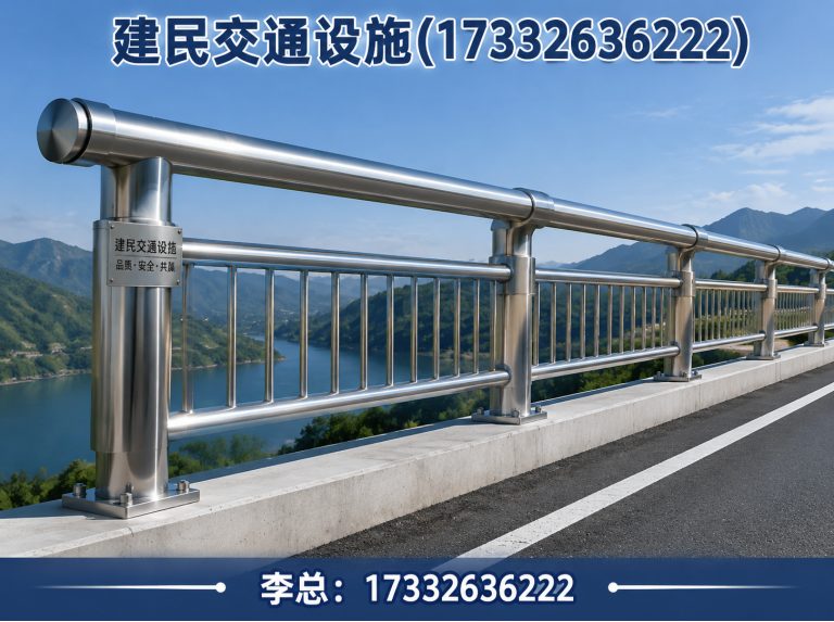 固安县公路护栏展示图