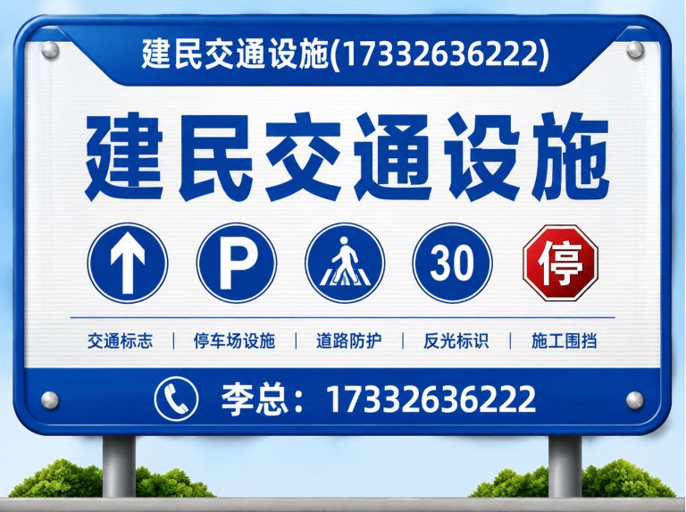 固安县标志杆展示图